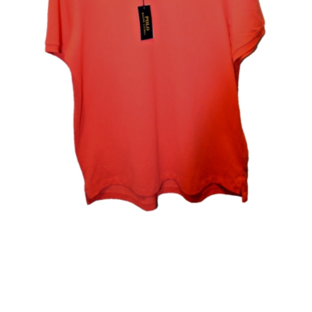 Classic Ralph Lauren Men's Coral Casual Button Down Shirt